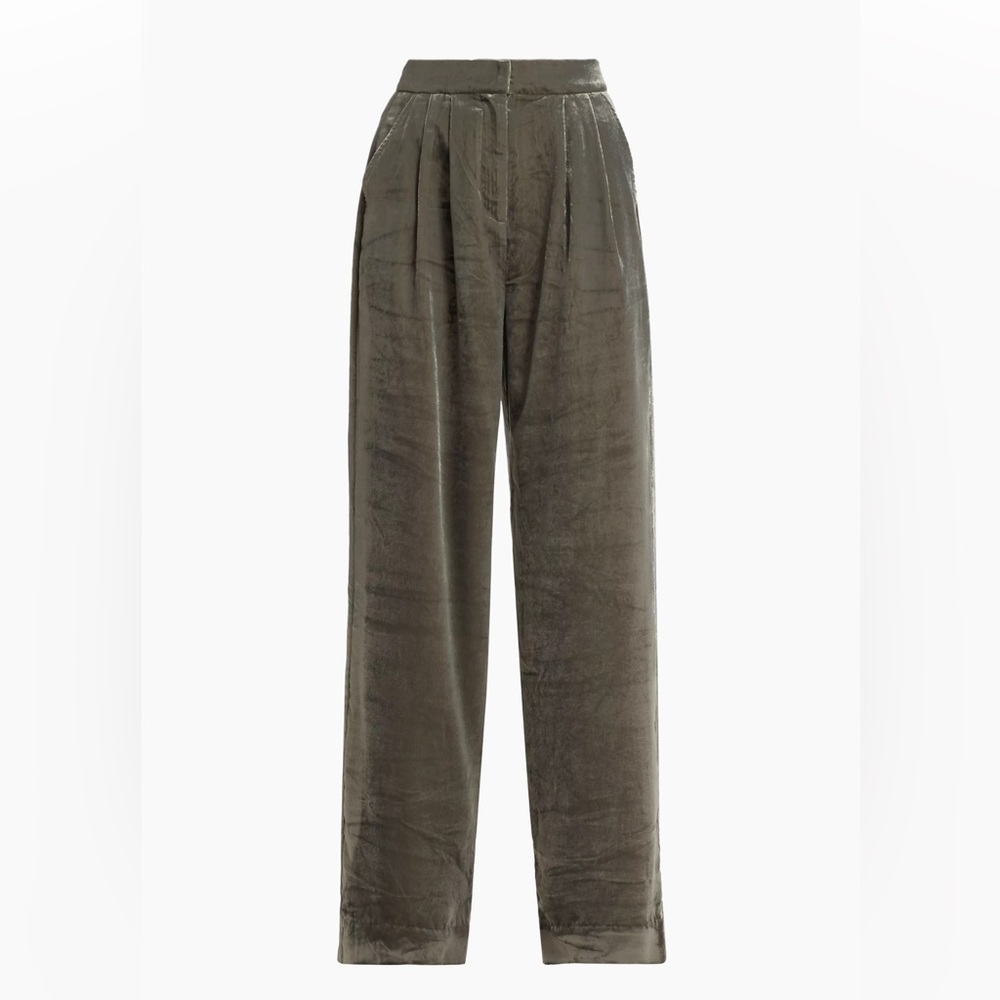 NWT Splendid Irene Velvet Trousers Pants Sz 10 - Picture 6 of 14